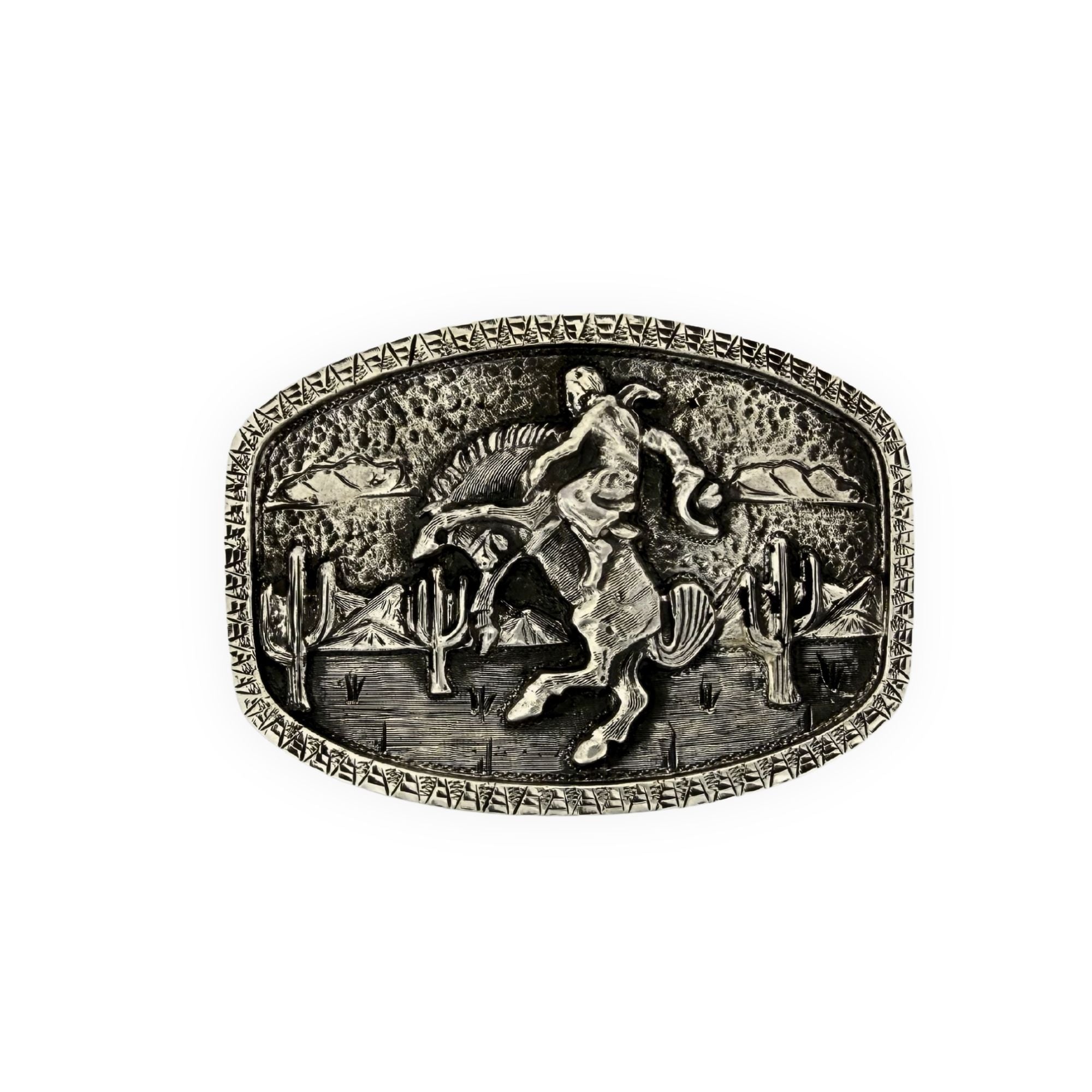 1884 Arizona Bucking Horse - Sterling Silver