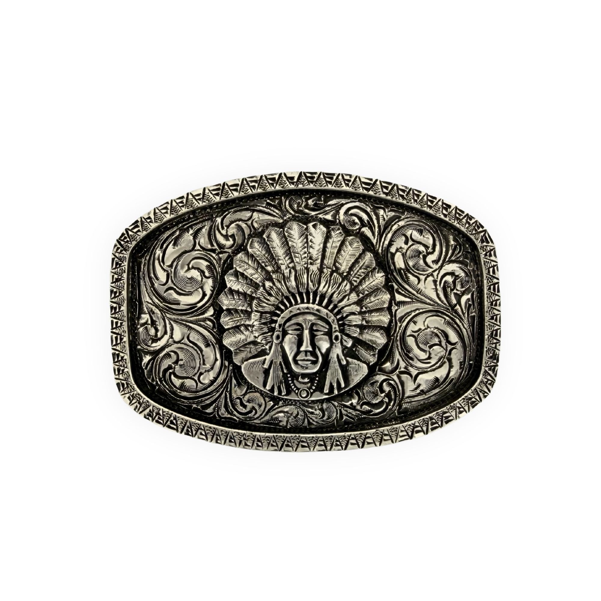 1884 Chief Red Wolf - Sterling Silver