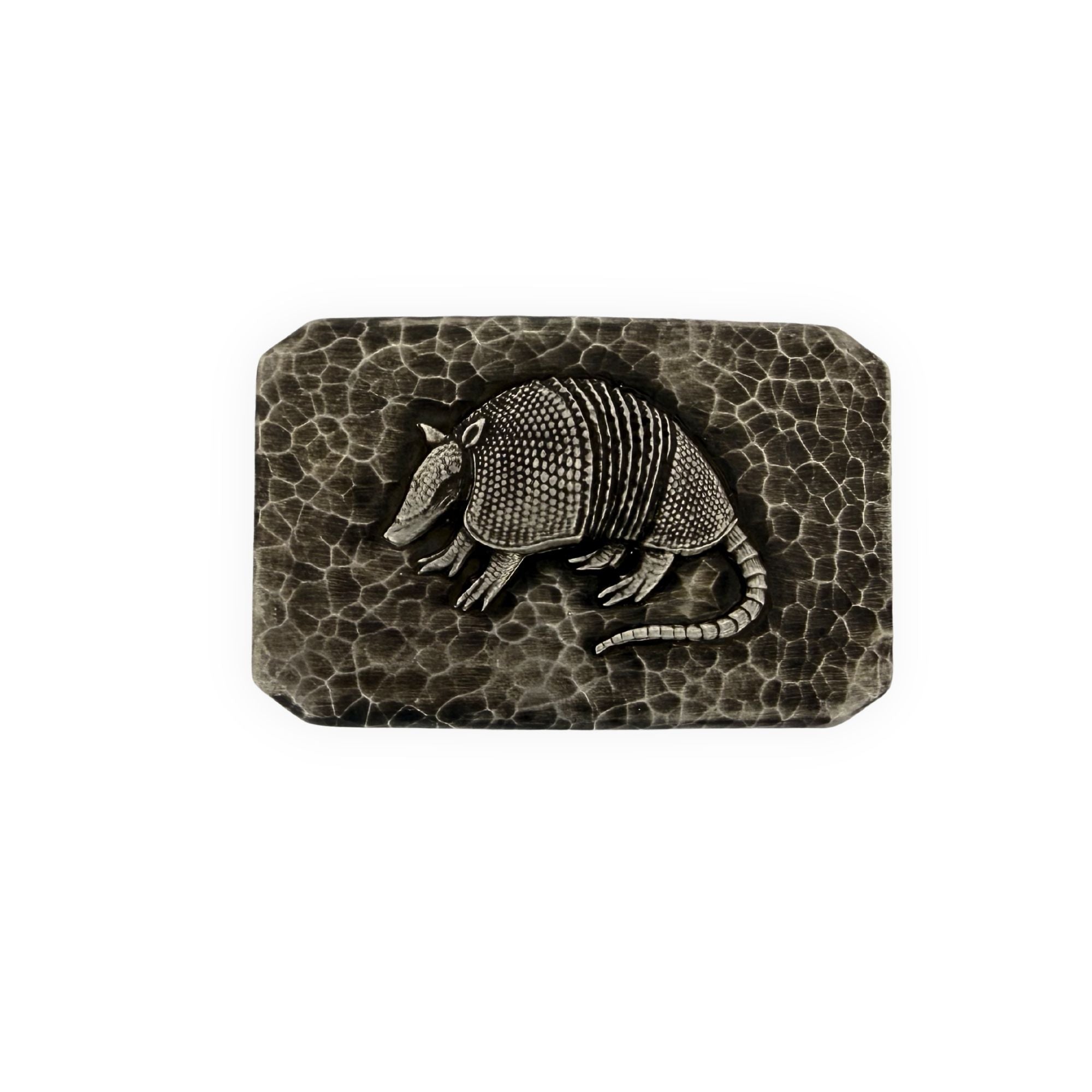 466 Armadillo Hammered- Sterling Silver