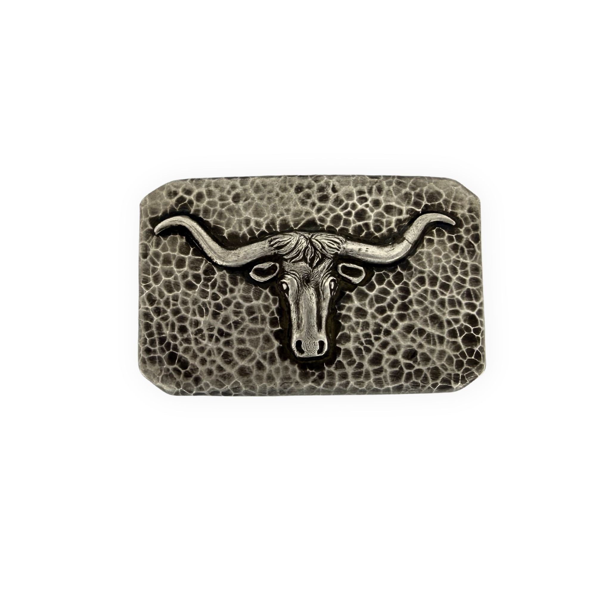 466 Longhorn Hammered - Sterling Silver