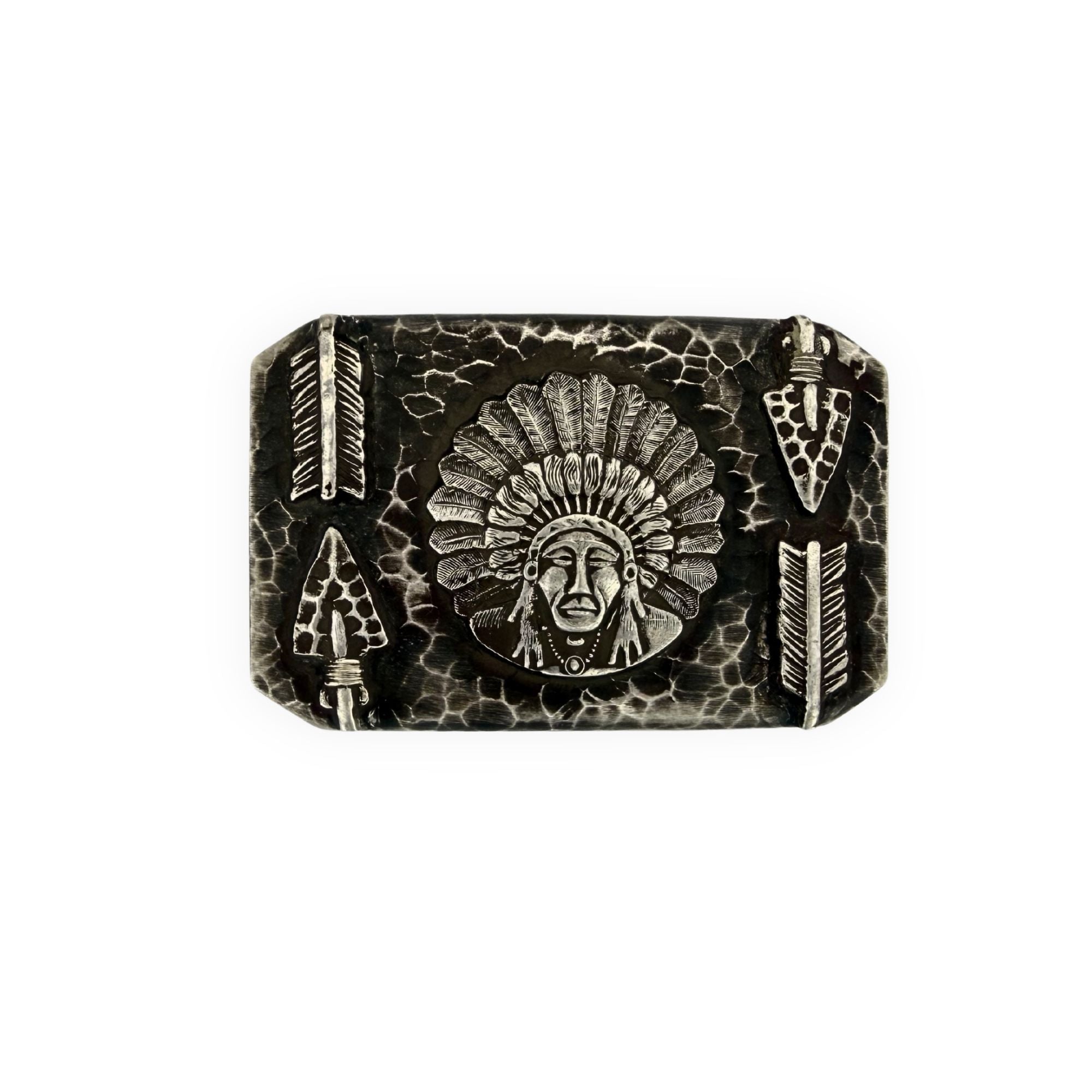 466 Peacekeeper Hammered - Sterling Silver