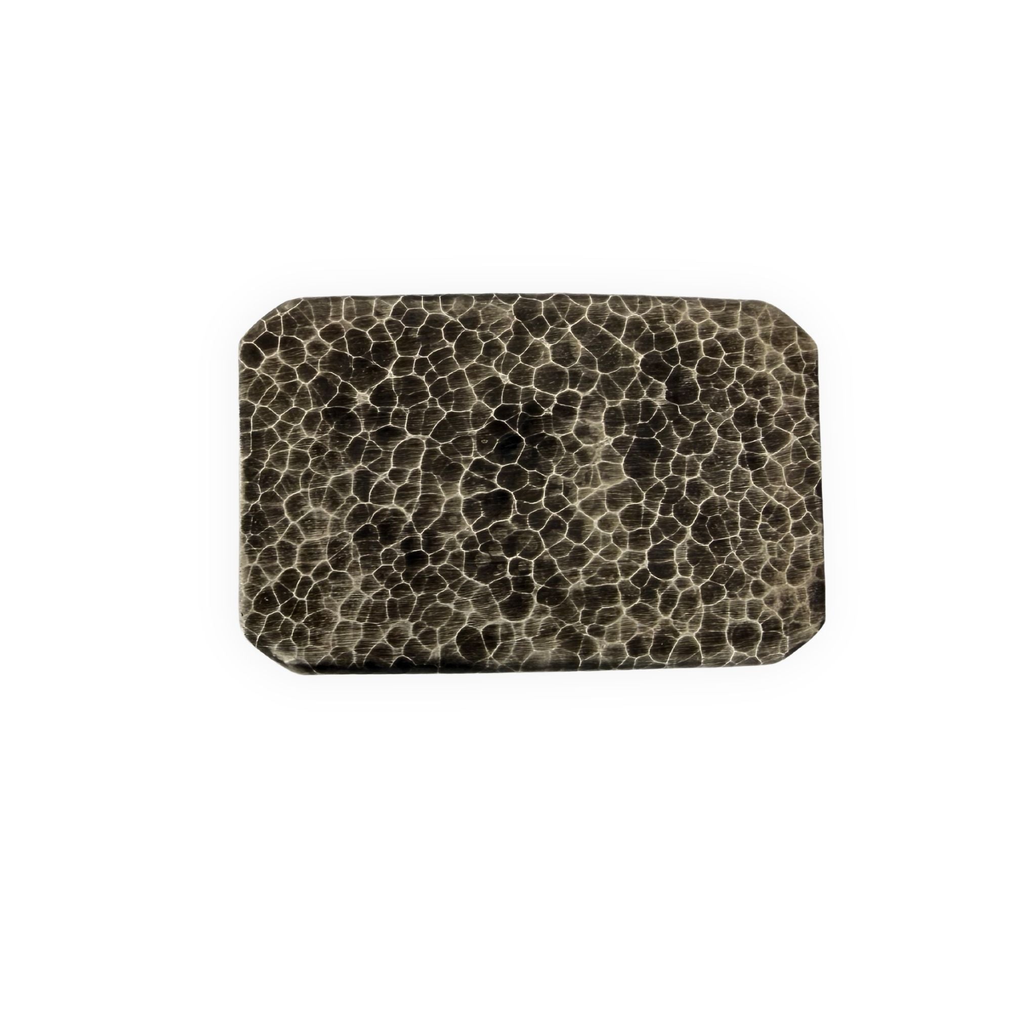 466 Spartan Hammered - Sterling Silver