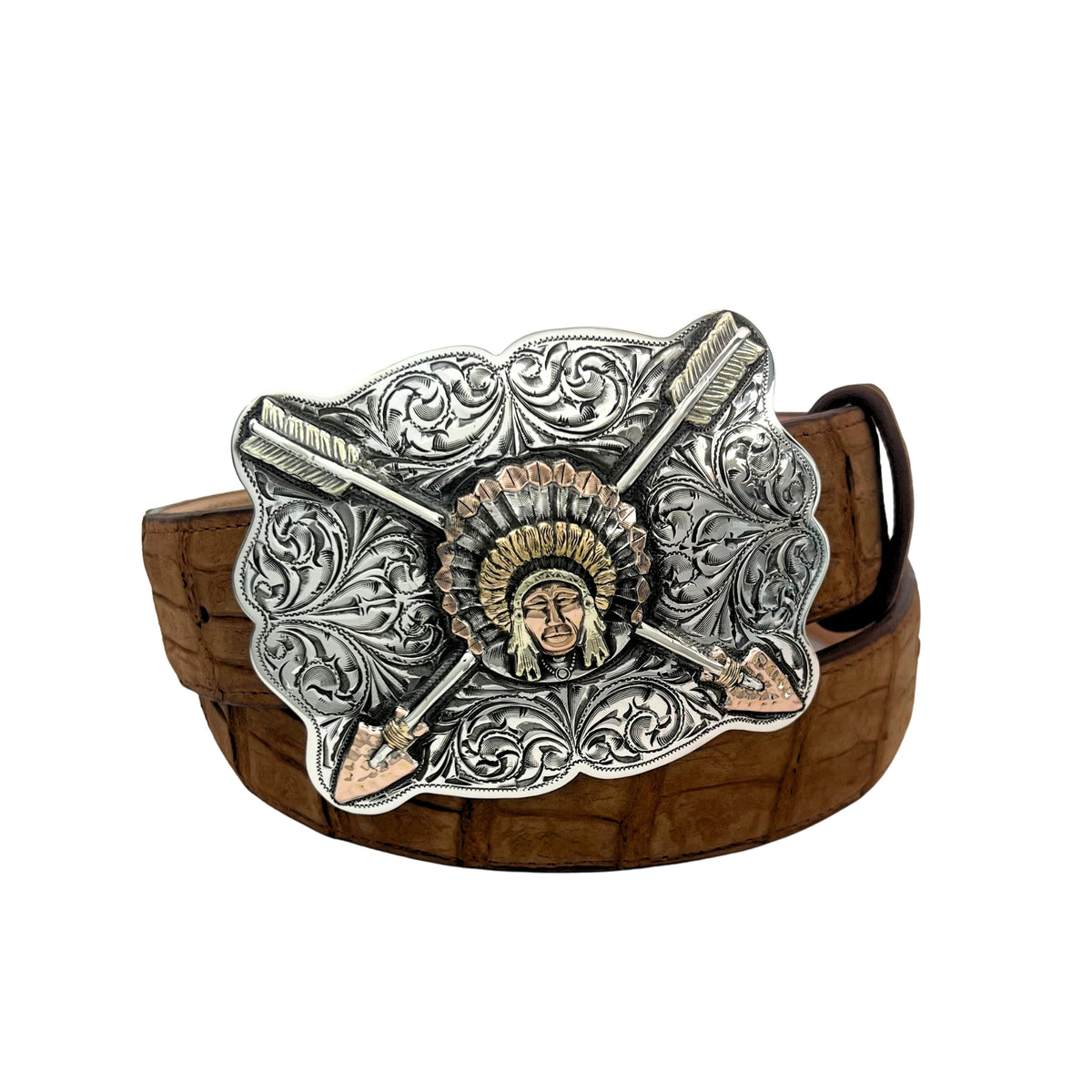 566 Chief Red Wolf - 3-Color Gold