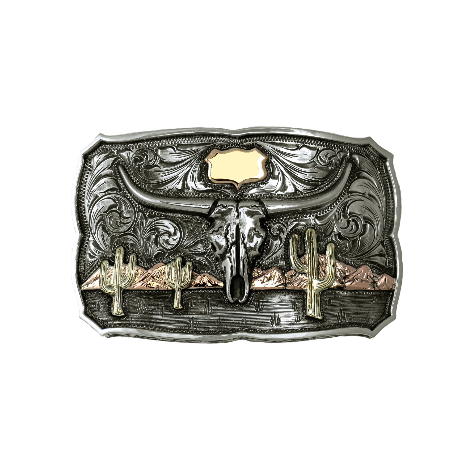 766 Arizona Skull – 3-Color Gold