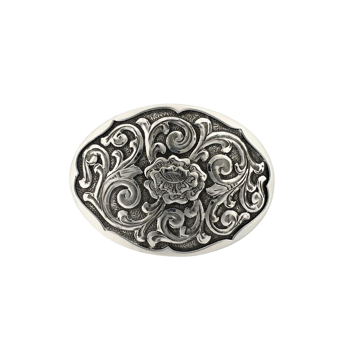 J Western Rose - Sterling Silver