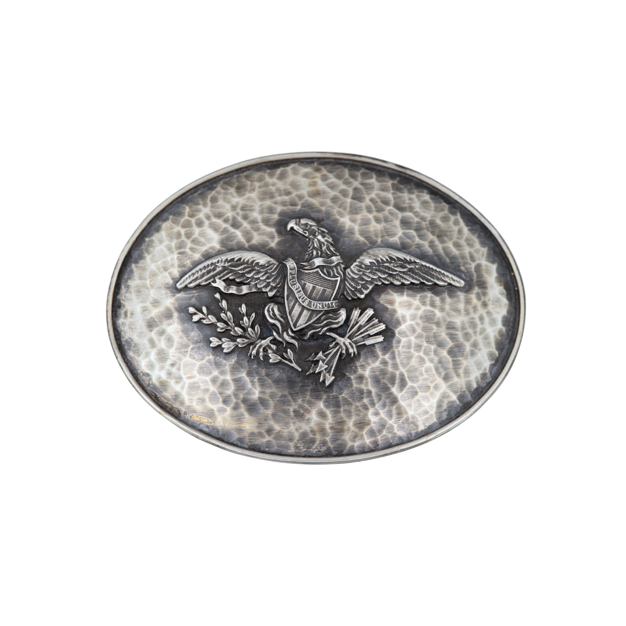 Oval Eagle - Sterling Silver