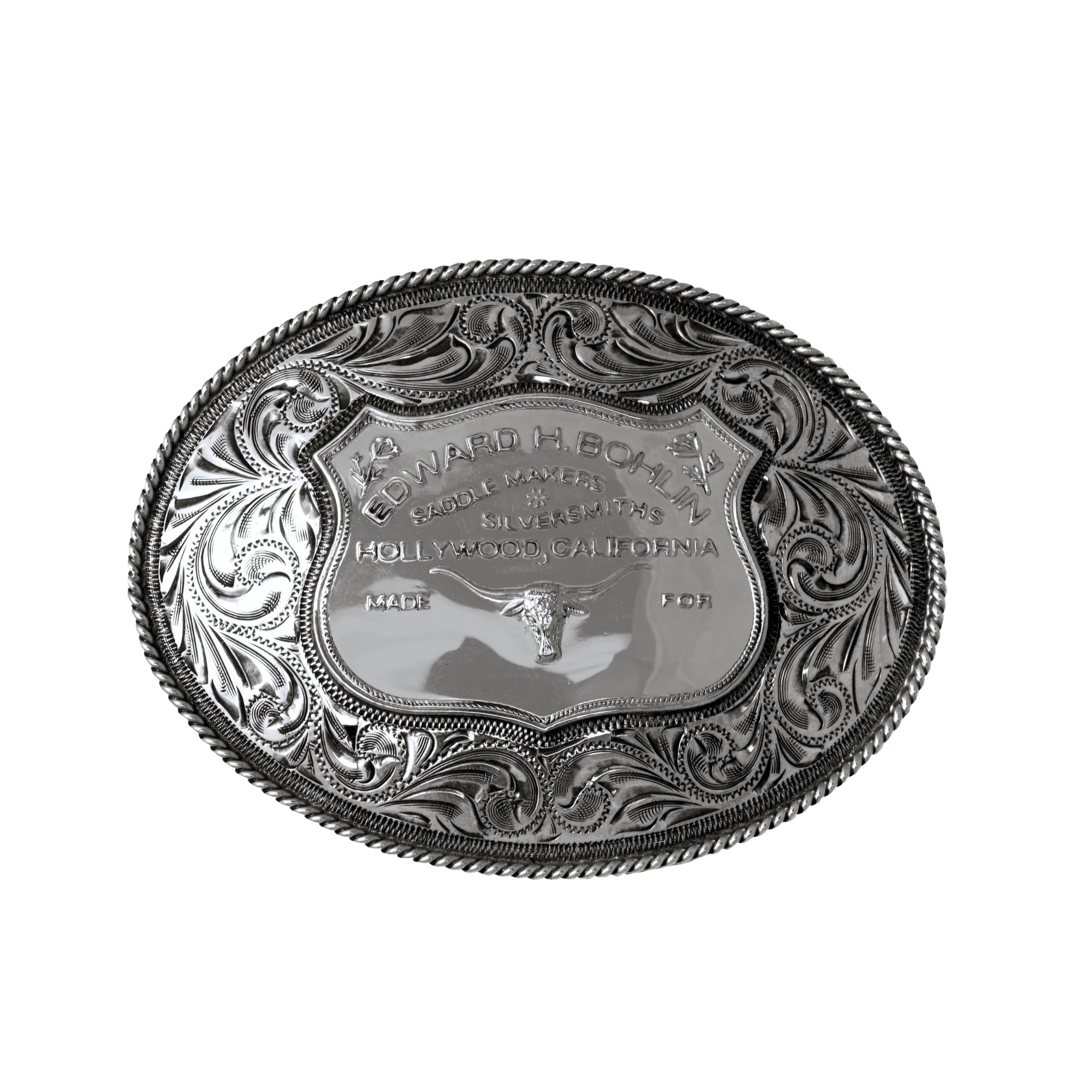 Oval Seat Plate – Sterling Silver