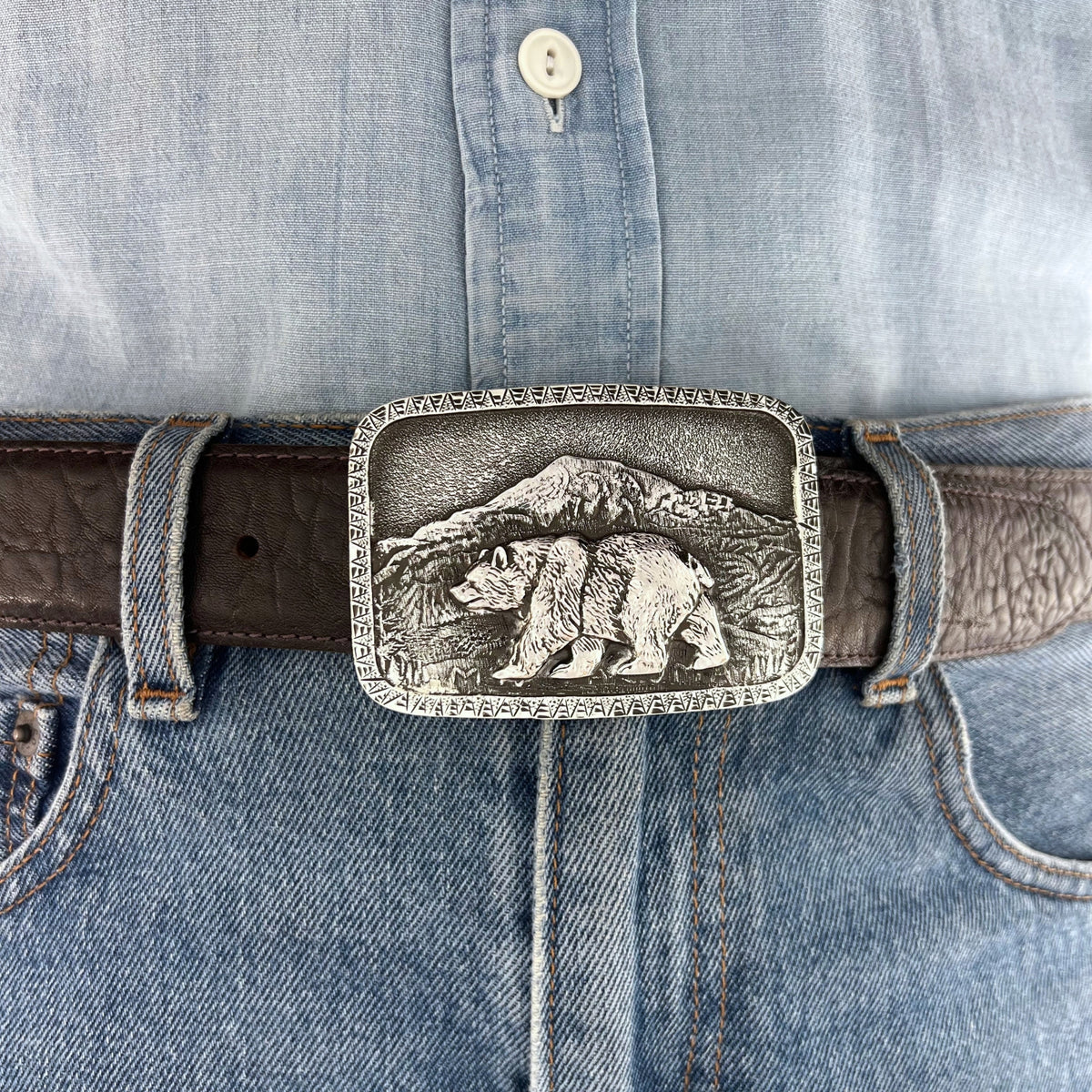 Rocky Mountain Bear - Sterling Silver