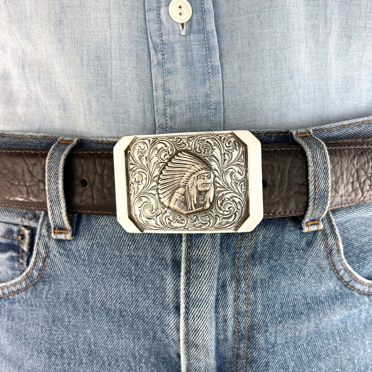 Framed Chief – Sterling Silver