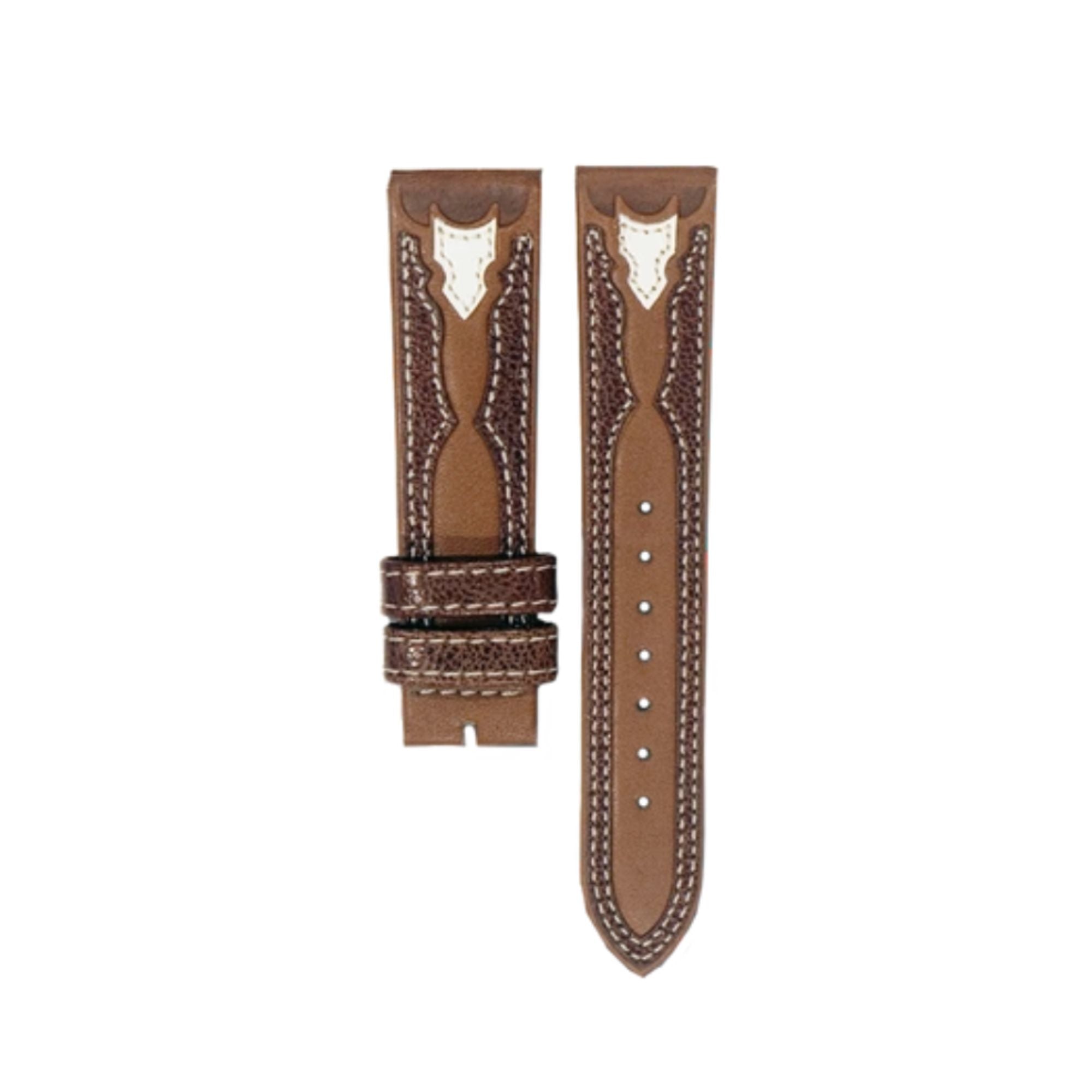 Tan Brown Beige Leather Band