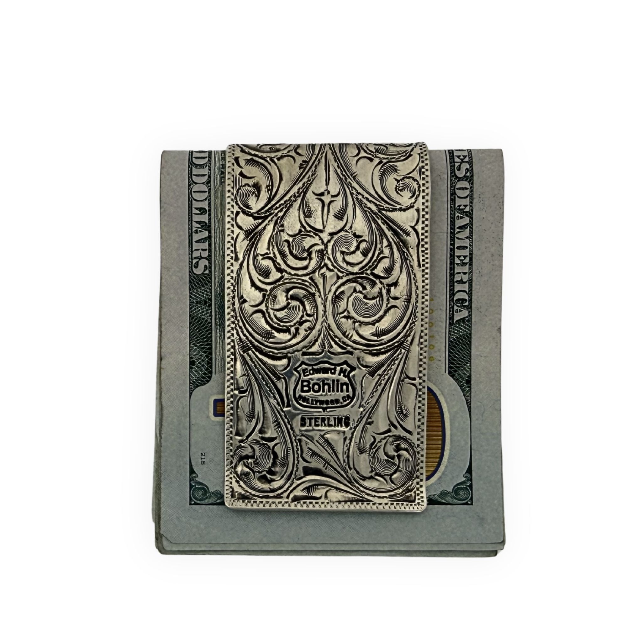 Seatplate Money Clip - Sterling Silver
