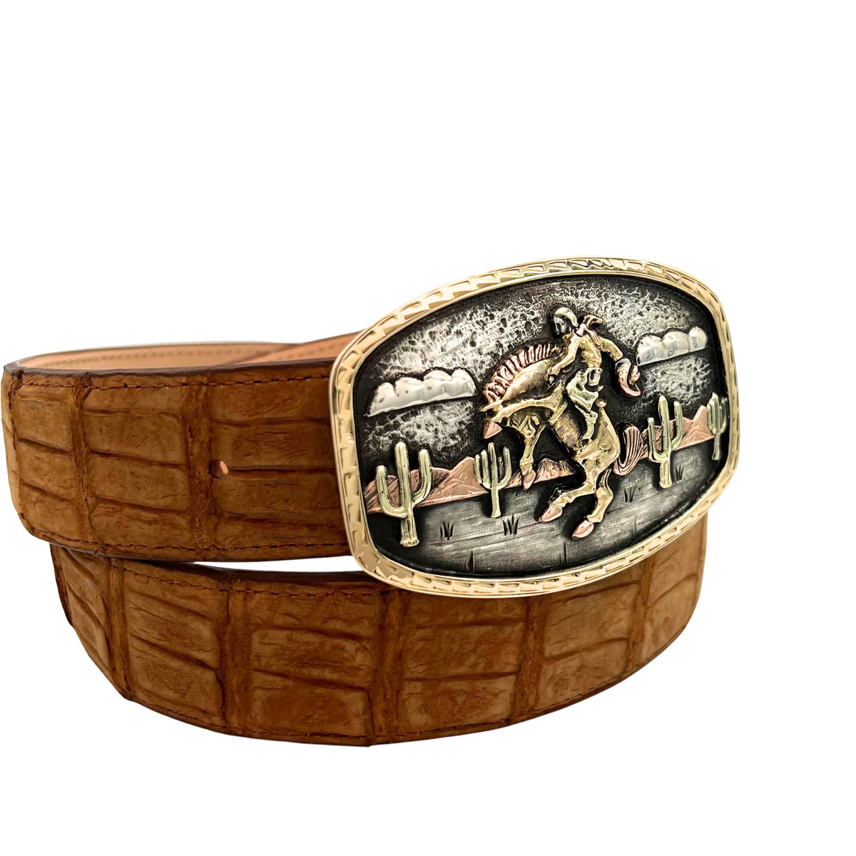 1884+ Arizona Bucking Horse - Three-Color Gold