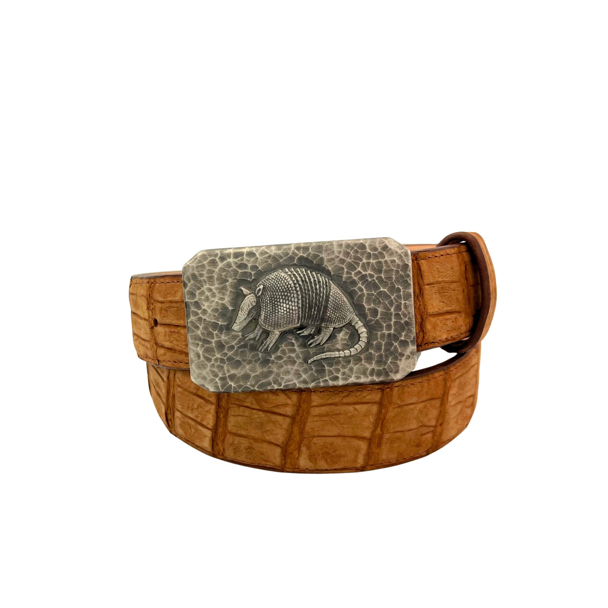 466 Armadillo Hammered- Sterling Silver