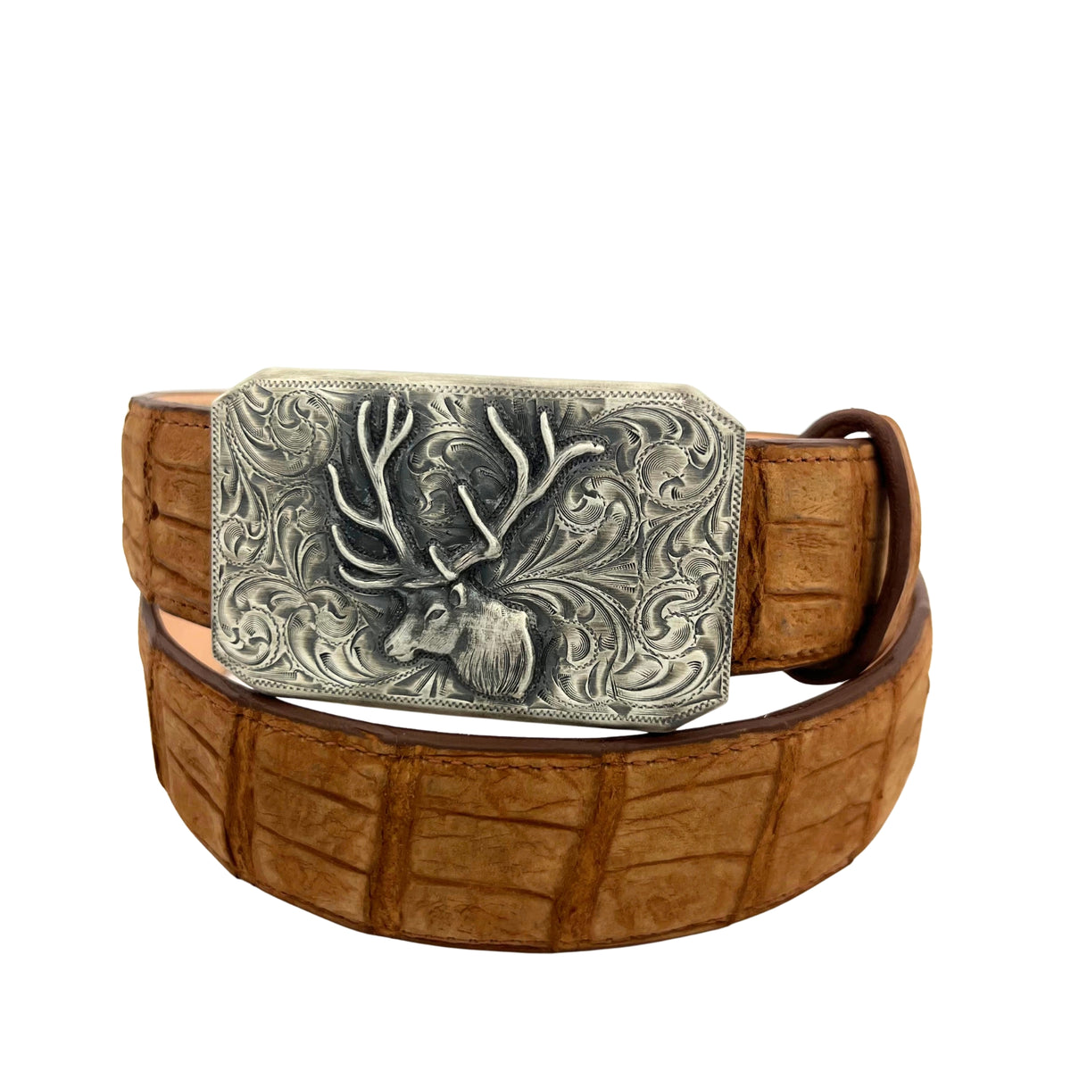 466 Patina Elk – Sterling Silver