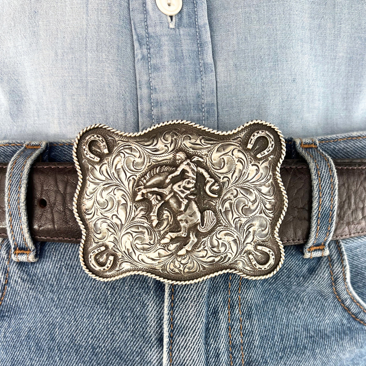 Bucking Horse – Sterling Silver
