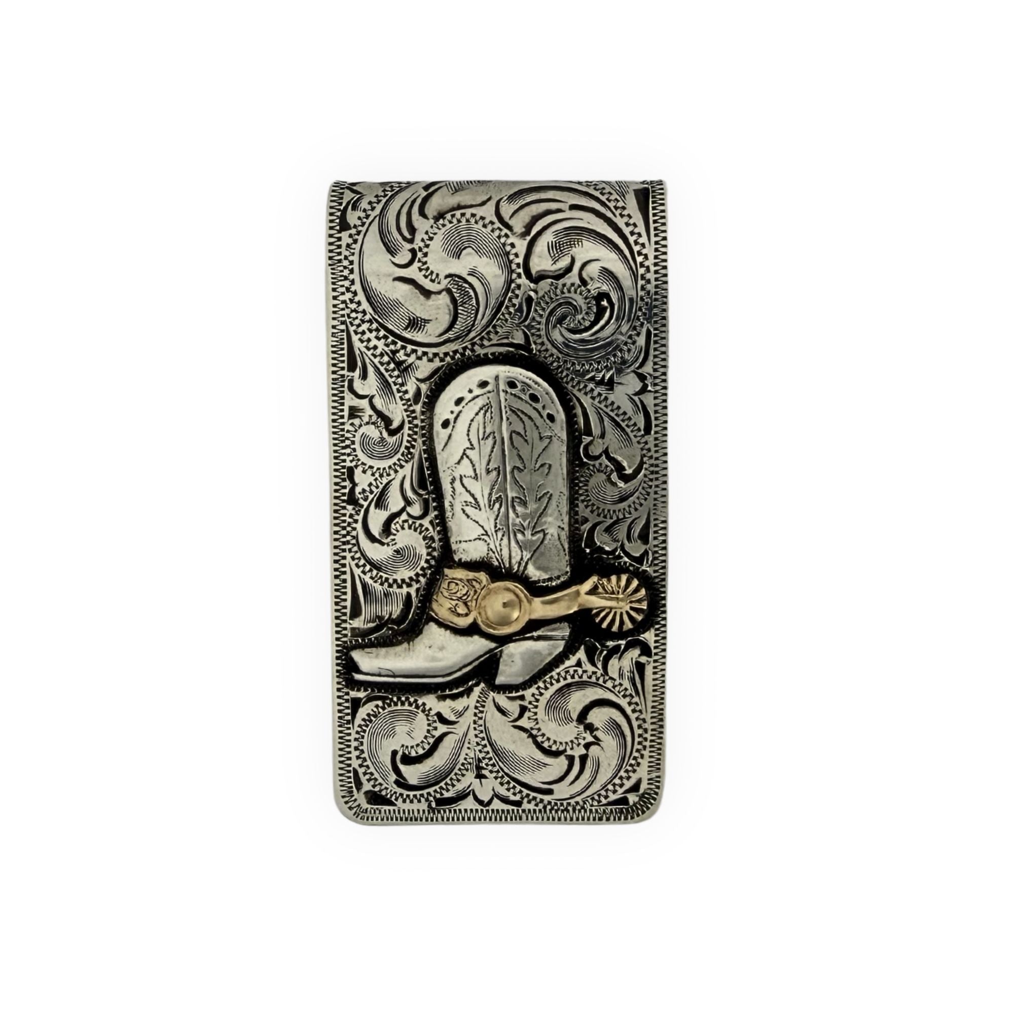 Boot Money Clip - Gold Overlay