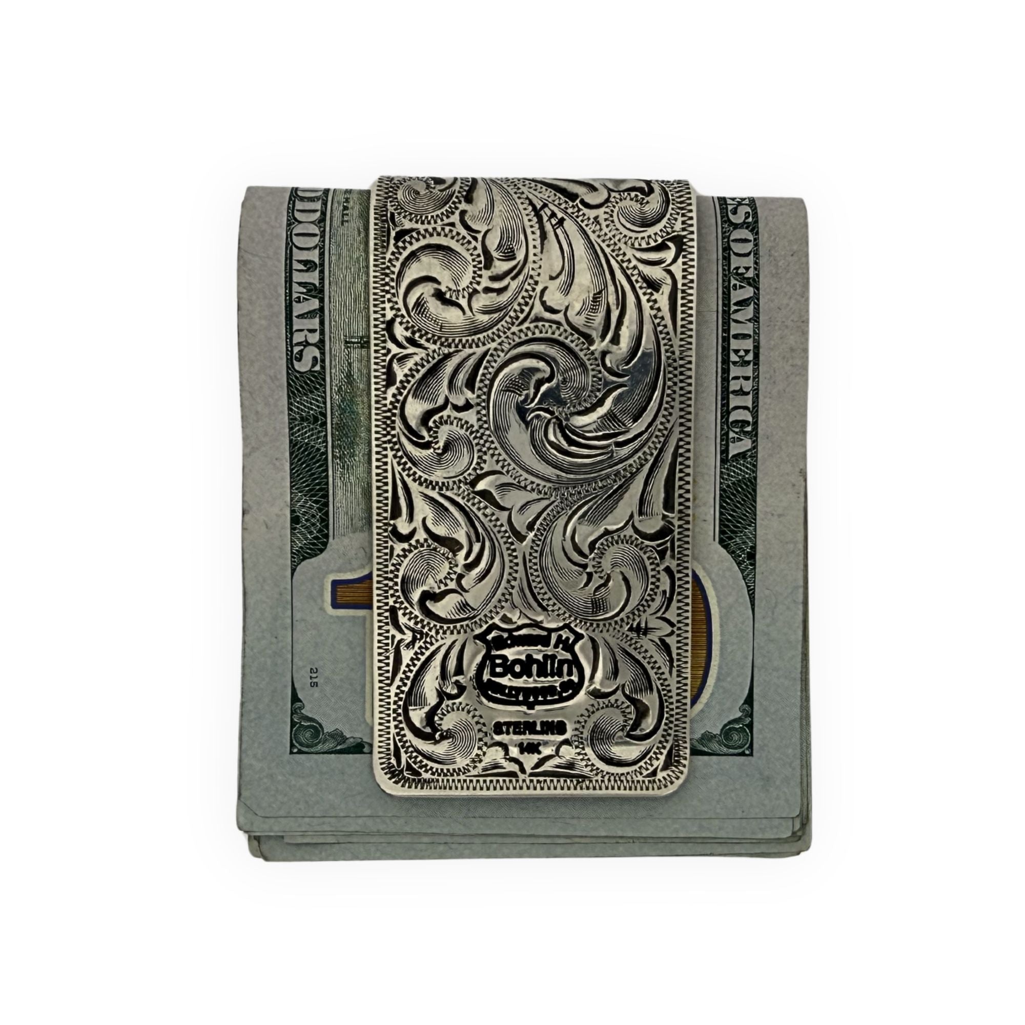 Chief Money Clip – Three-Color Gold